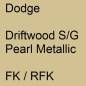 Preview: Dodge, Driftwood S/G Pearl Metallic, FK / RFK.